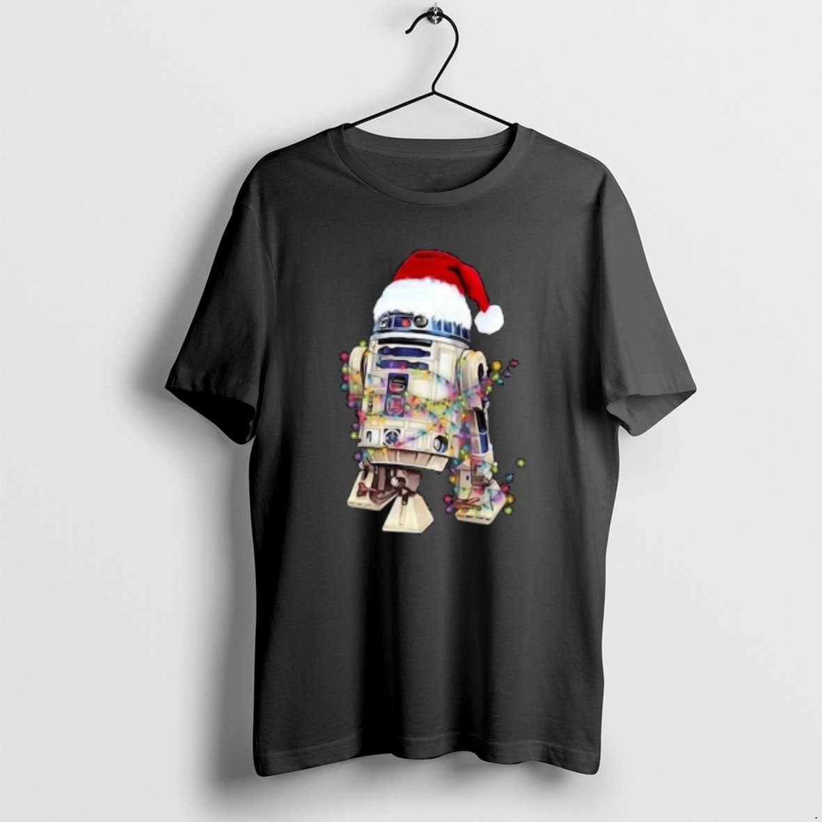 Official R2d2 Santa Hat Christmas Circle Black