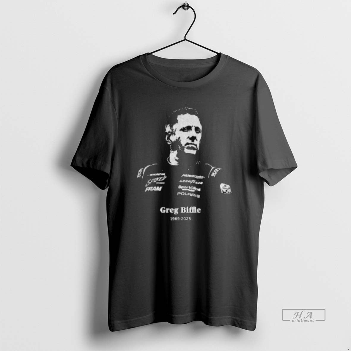 Official Rip Greg Biffle 1969 2025 Nascar Racing Legend