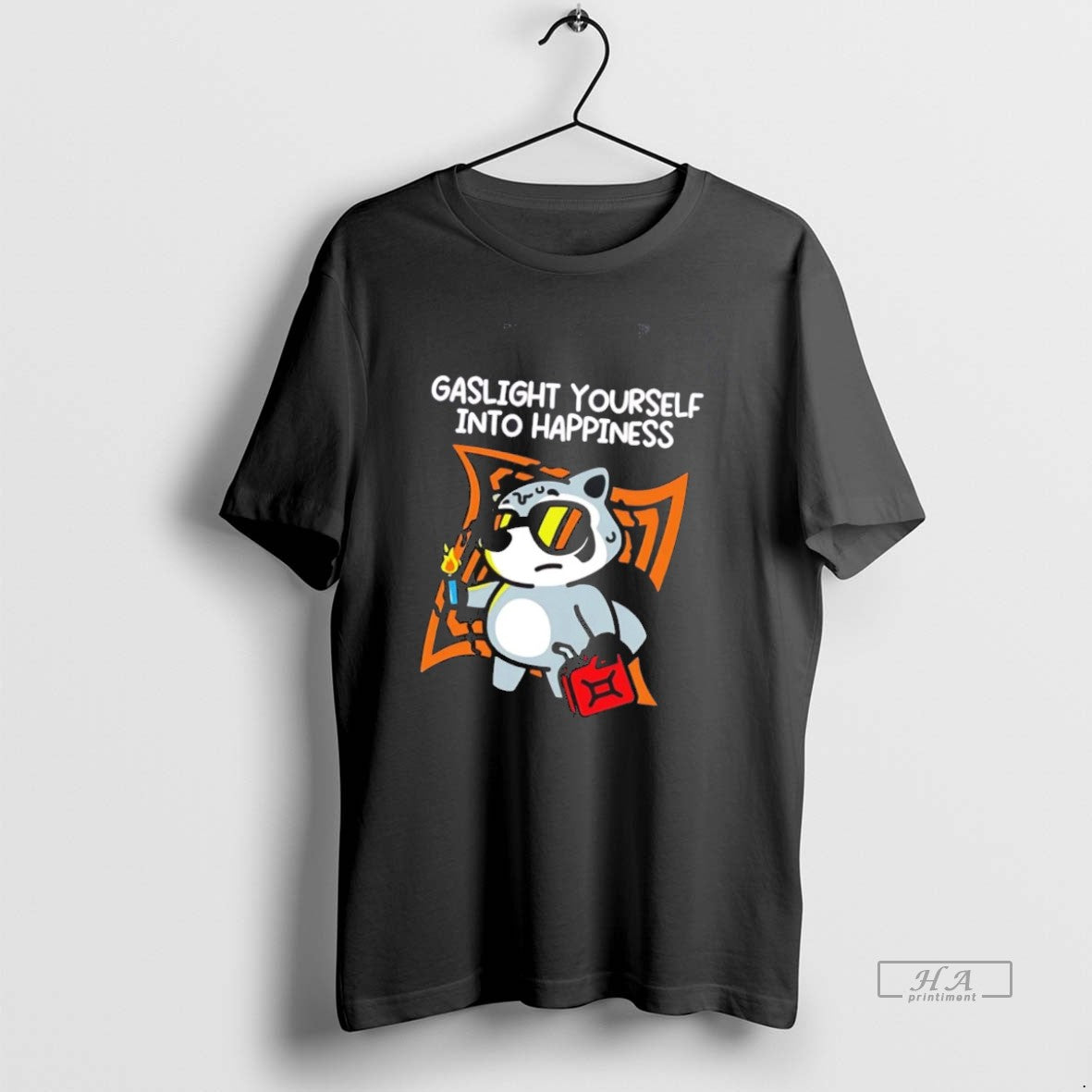 Official Raccoon Gaslight Yourself Into Happiness