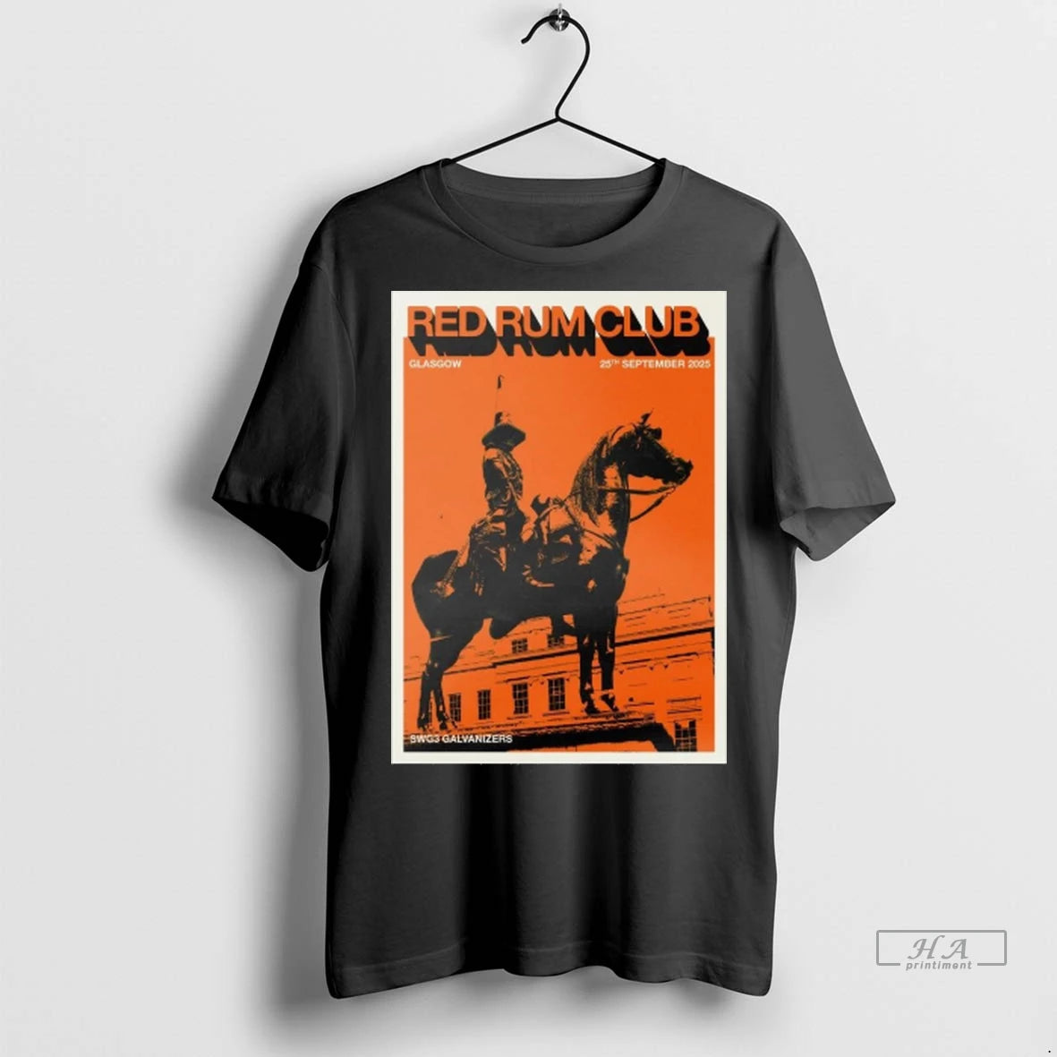Official Red Rum Club Glasgow September 25th 2025 Swg3 Galvanizers Tshirts Sweater