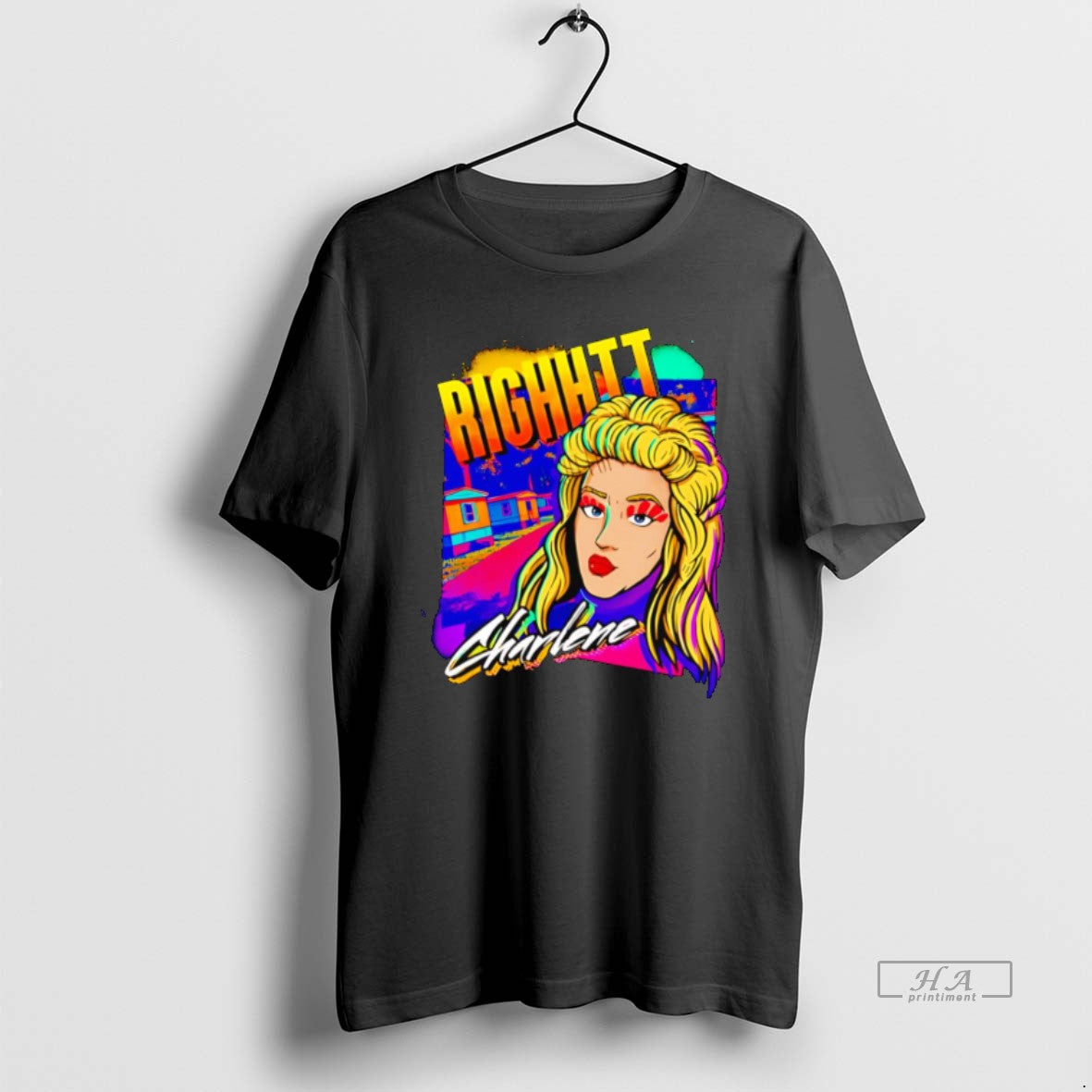 Official Righhtt Charlene Art Black