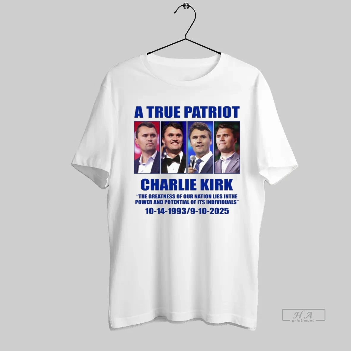 Official Rip Charlie Kirk A True Patriot The Greatness Our Nation Lies In The Power