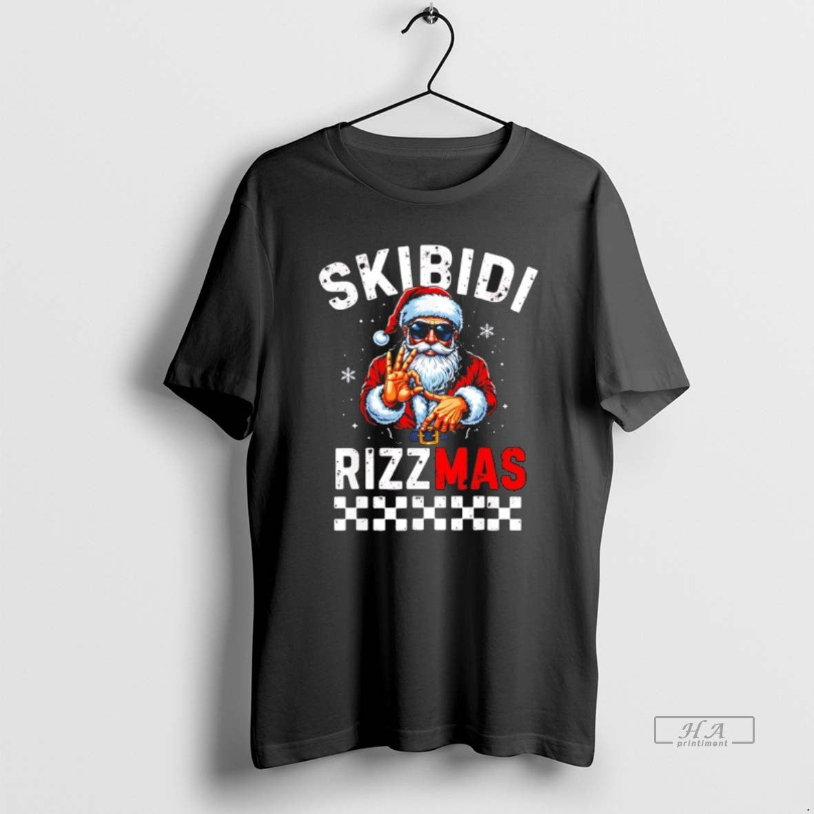 Official Rizz Christmas Santa 6 7 Xmas Skibidi Rizzmas