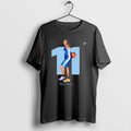 Official Rj Robinson 11 Blue Mountain Toppersl Basketball Signature