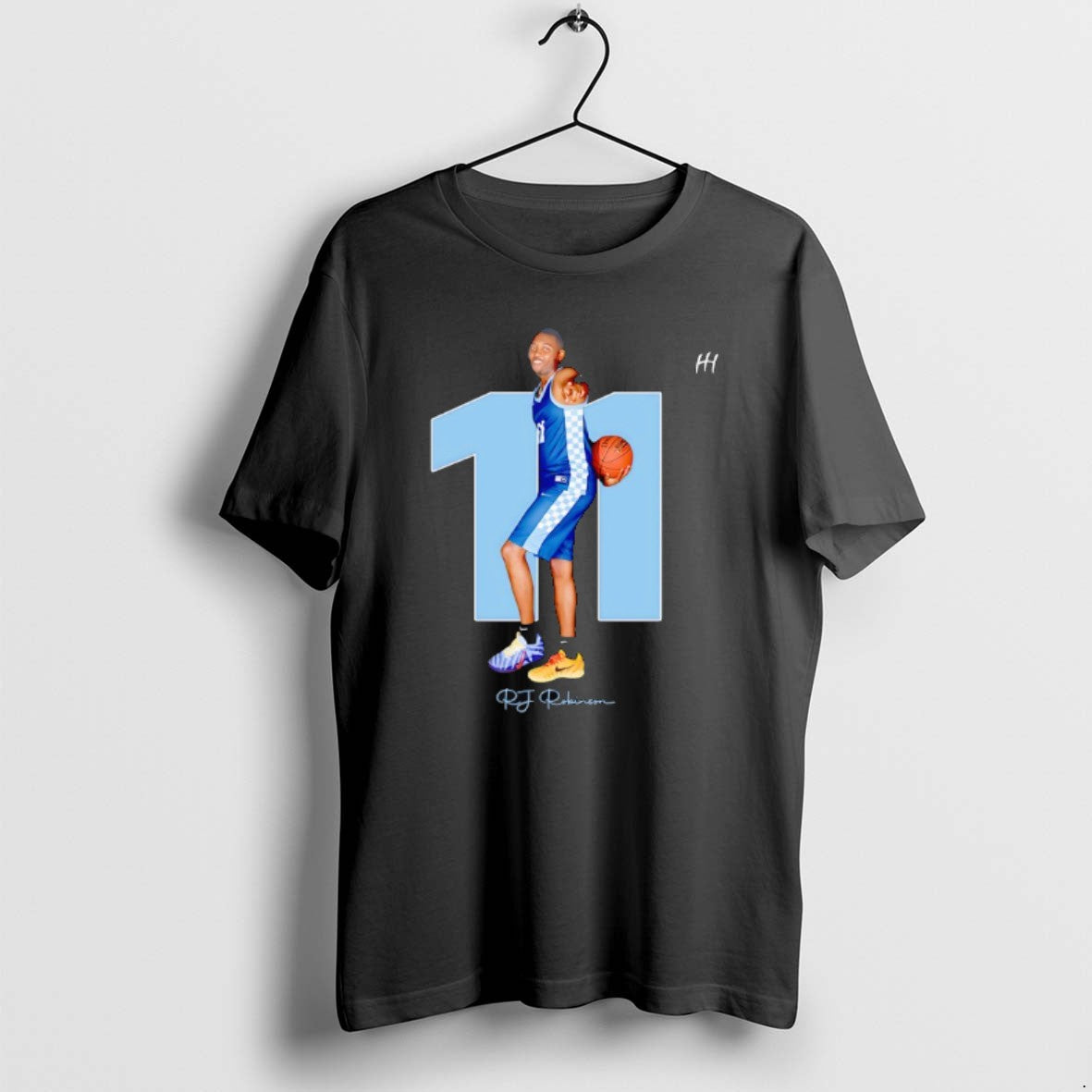 Official Rj Robinson 11 Blue Mountain Toppersl Basketball Signature