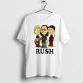 Official Rush Band As Peanuts Christmas