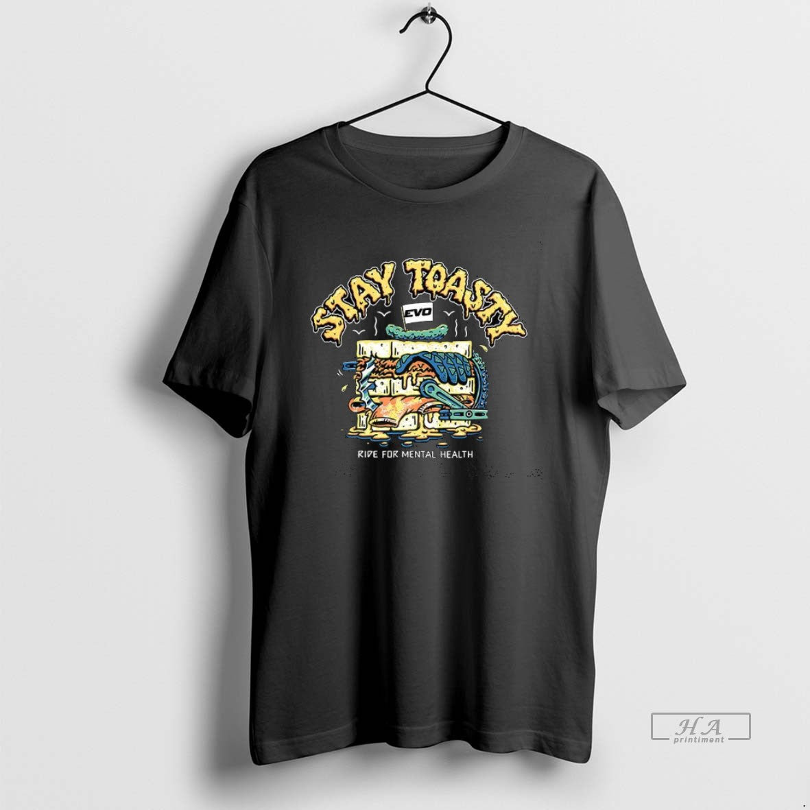 Official Sandwich Stay Toasty Ride For Mental Health