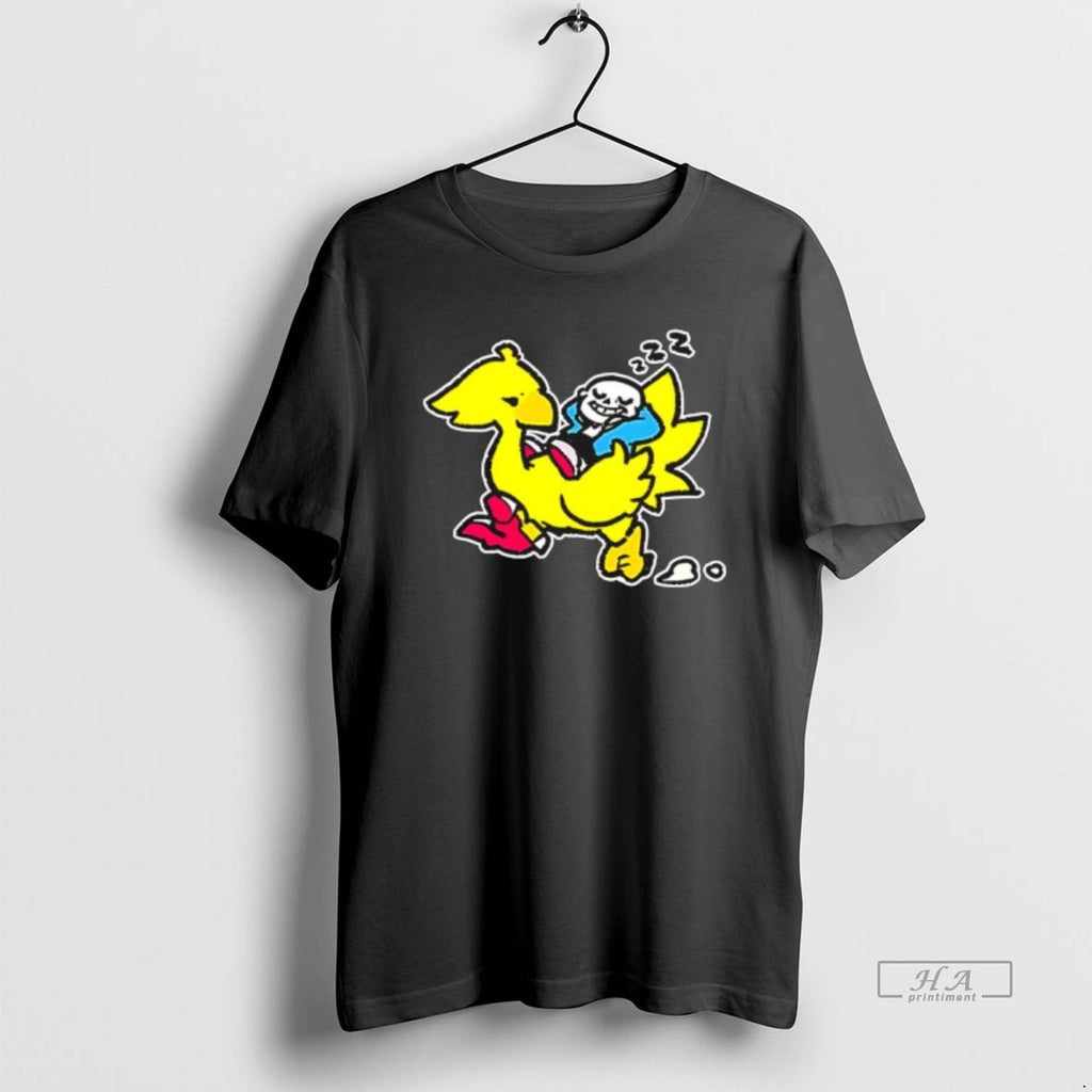 Official Sans And Chocobo Character
