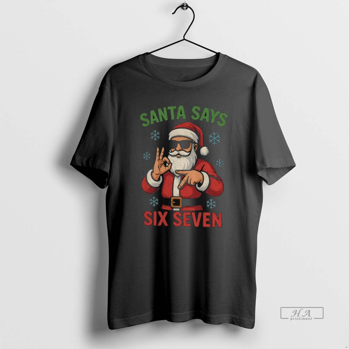 Official Santa Claus Says Six Seven Merry Christmas 2025