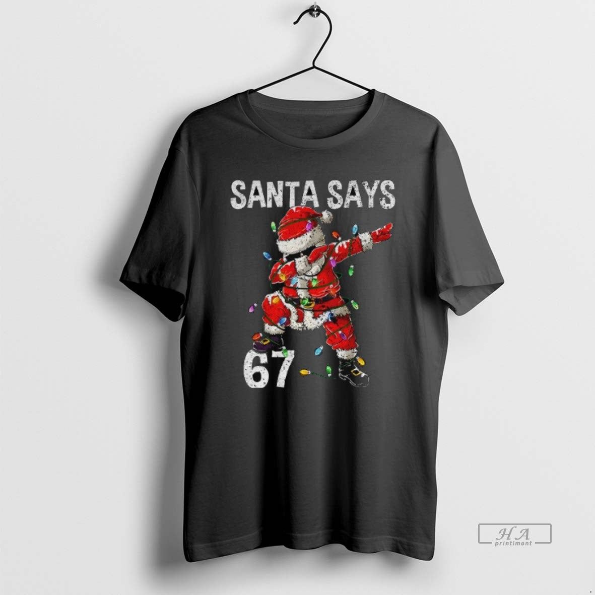 Official Santa Says 67 Santa Claus Merry Christmas