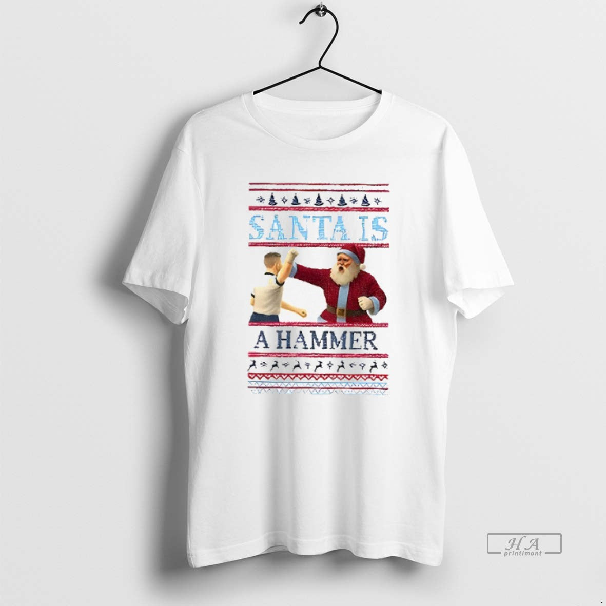 Official Santa Is A Hammer Christmas