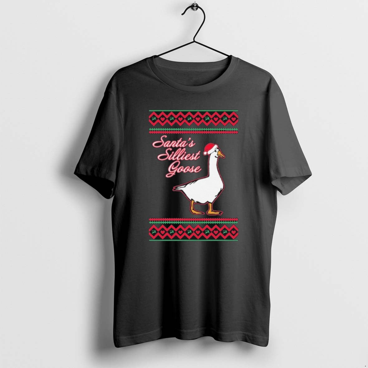 Official Santas Silliest Goose Tacky Ugly Christmas