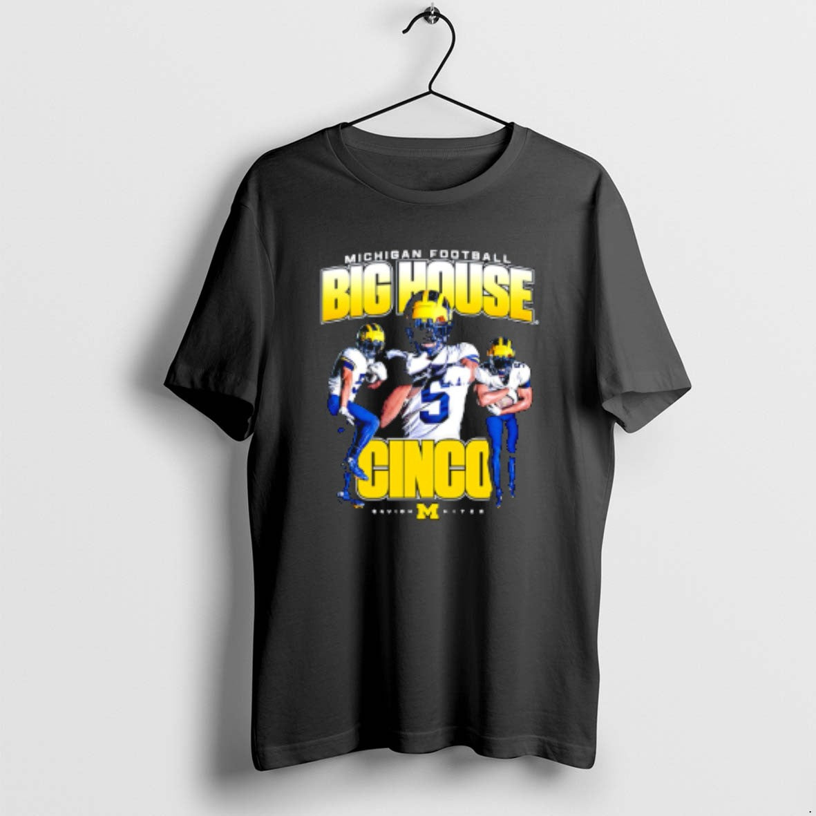 Official Savion Hiter Big House Cinco Michigan Wolverines