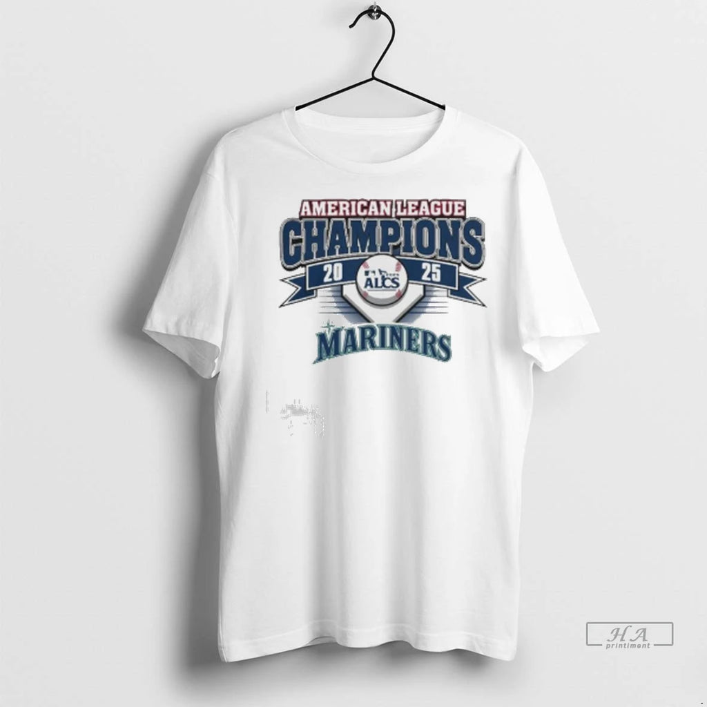Official Seattle Mariners 2025 Alcs Champions Ladies Tshirts Sweater