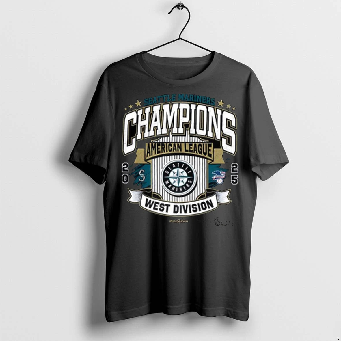 Official Seattle Mariners Al West Division Champions 2025 Tshirts Sweater