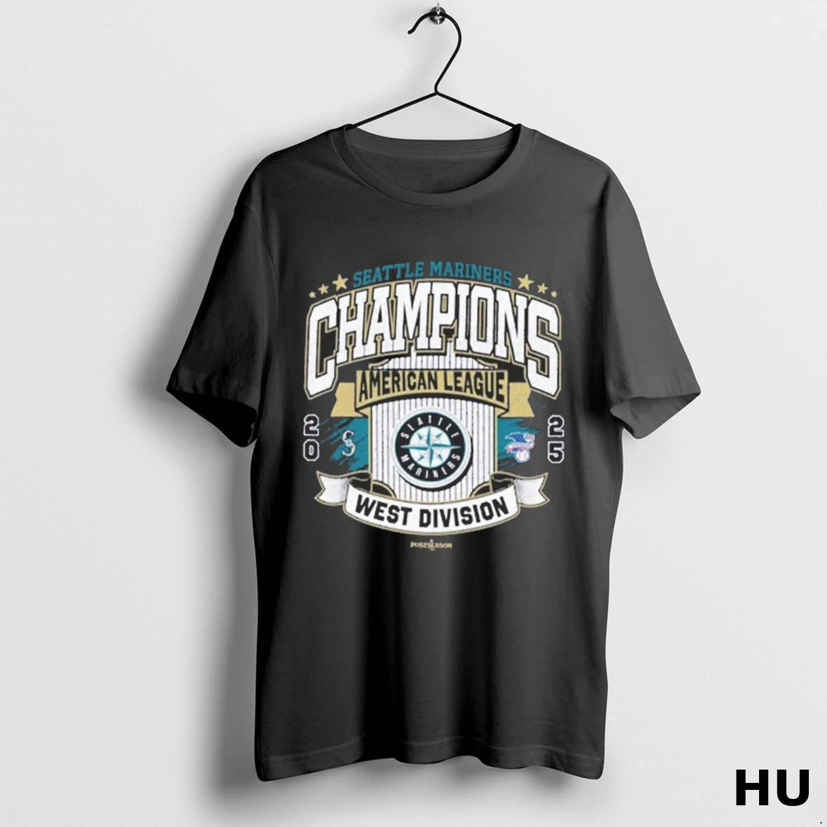 Official Seattle Mariners Champions American League West Division 2025 Seize The Moment Vintage Fanart