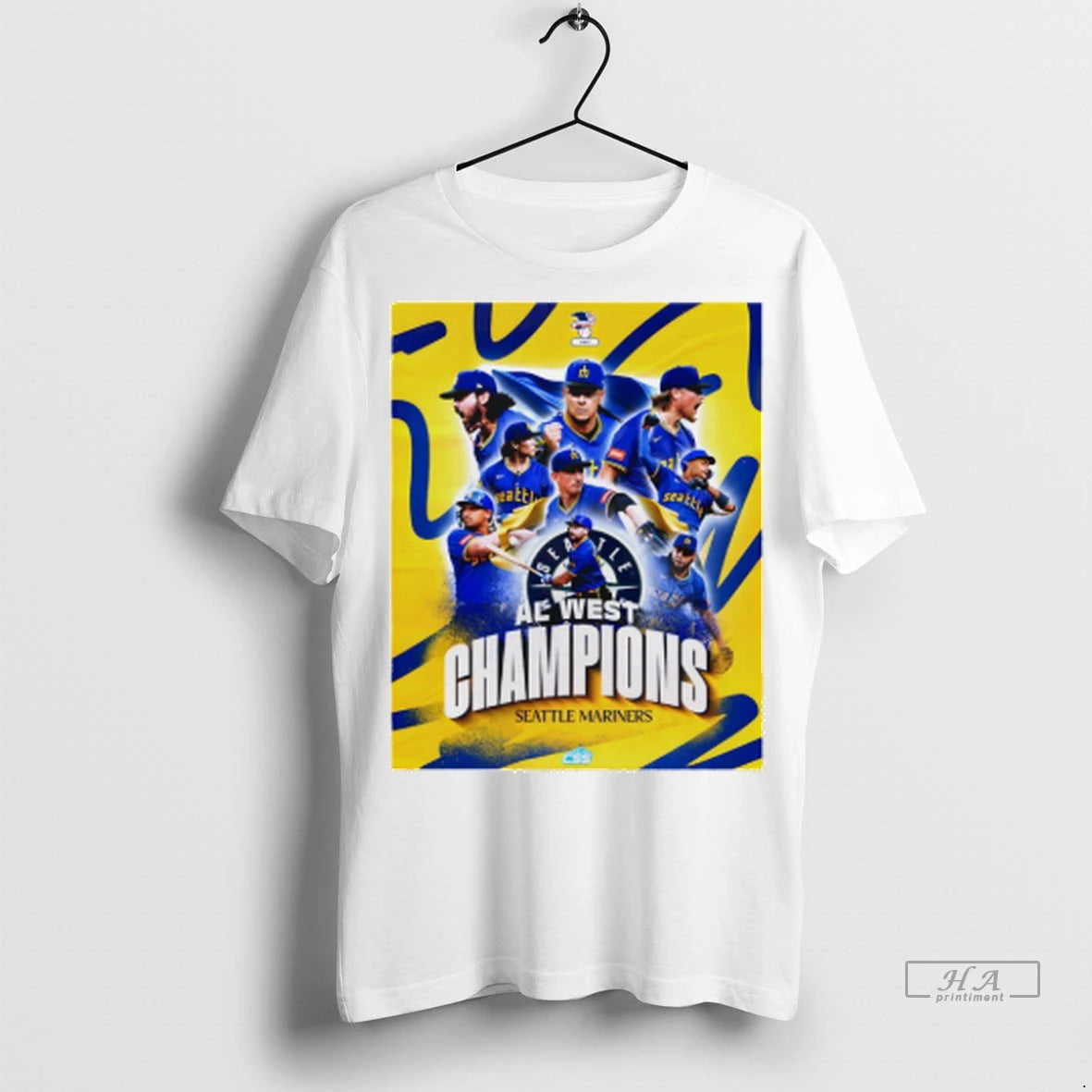 Official Seattle Mariners Mlb Baseball Legend Al West Champions 2025 Tshirts Sweater