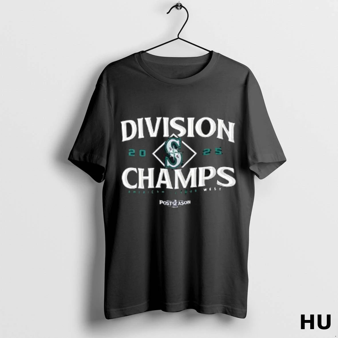 Official Seattle Mariners Navy 2025 We Own The West Al West Division Champions Two Sided