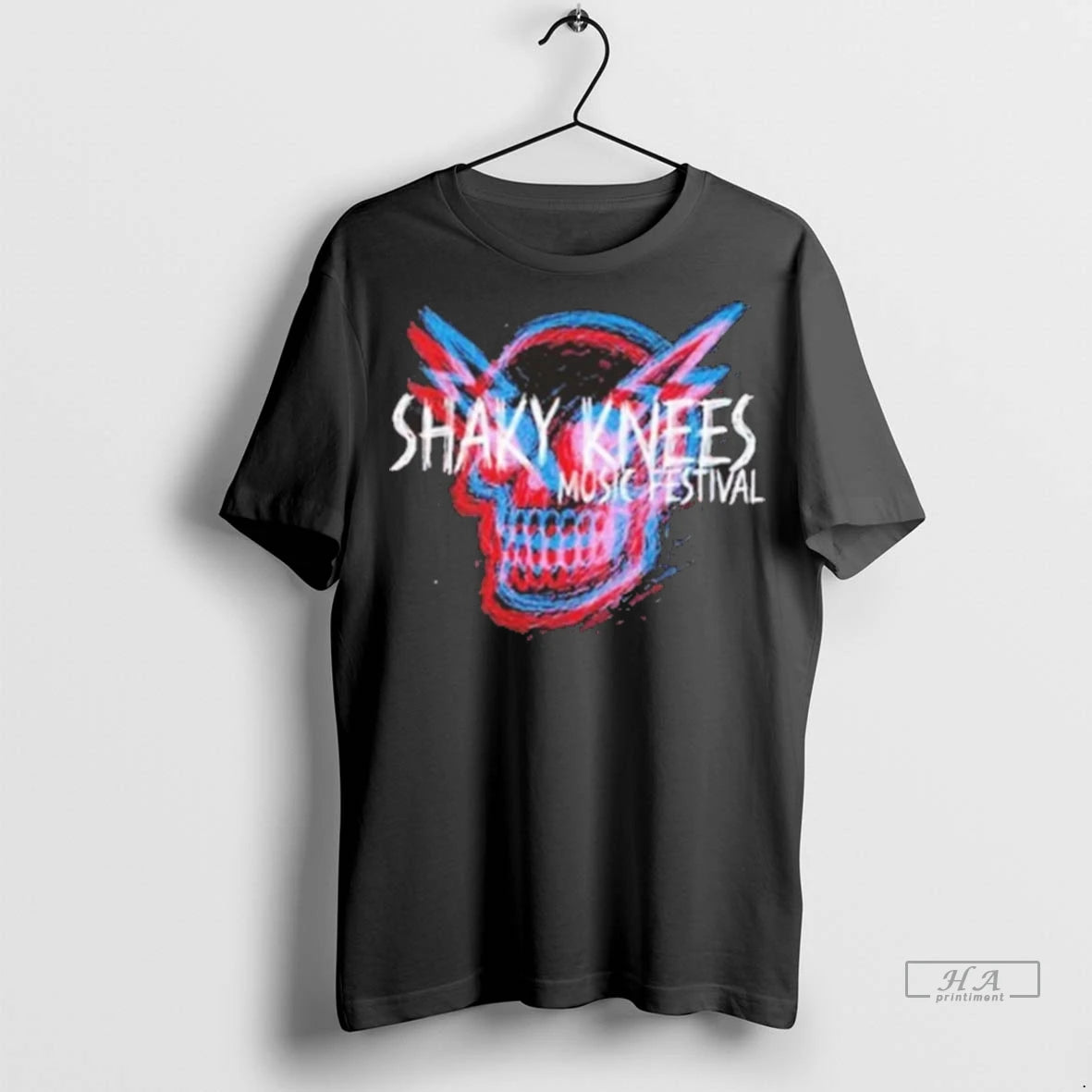 Official Shaky Knees Festival Shockwave Skull Lineup Tee September 19 21 2025 In Piedmont Park