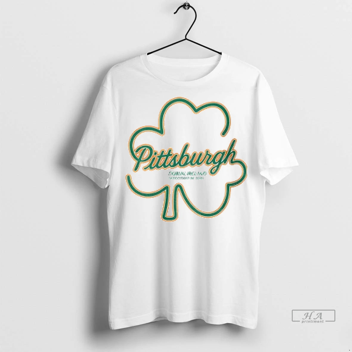 Official Shamrocked Pittsburgh X Dublin 2025 Football Tshirts Sweater