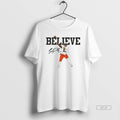 Official Shedeur Sanders Cleveland Browns Believe Signature Christmas
