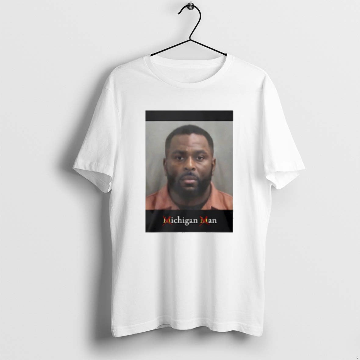 Official Sherrone Moore Mugshot Meme Michigan Man