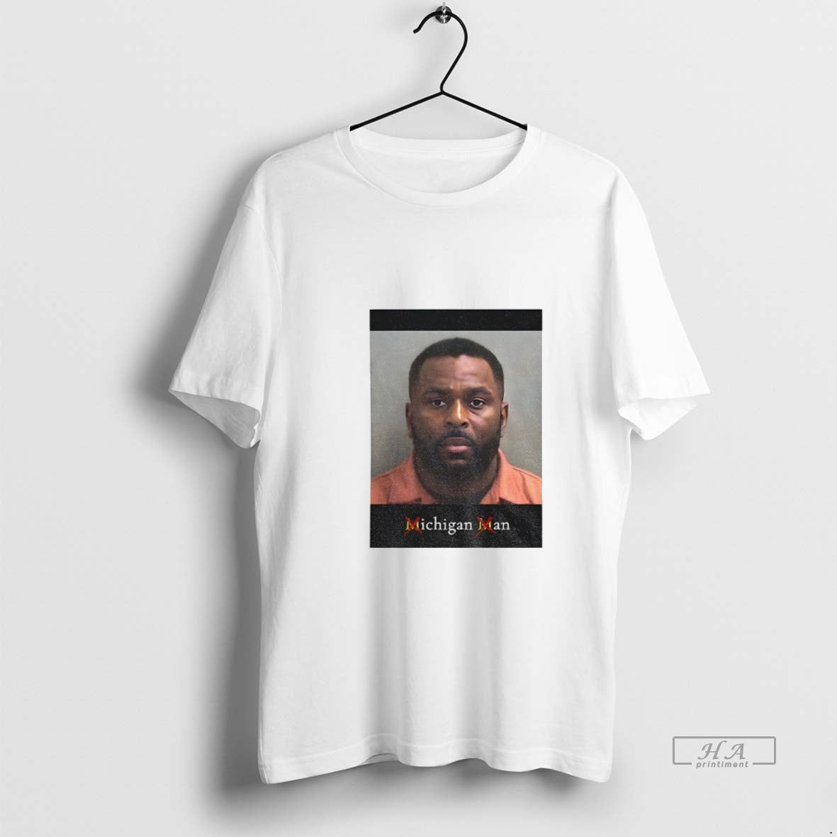 Official Sherrone Moore Mugshot Coach Michigan Wolverines Football