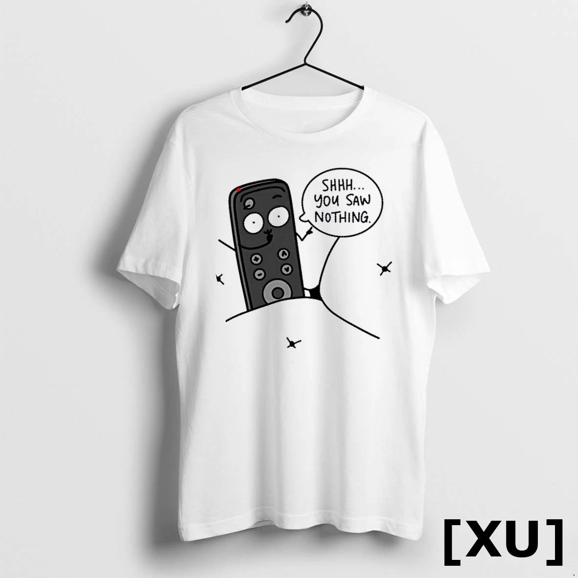 Official Shhh You Saw Nothing Cartoon Tv Remote Tshirts Sweater