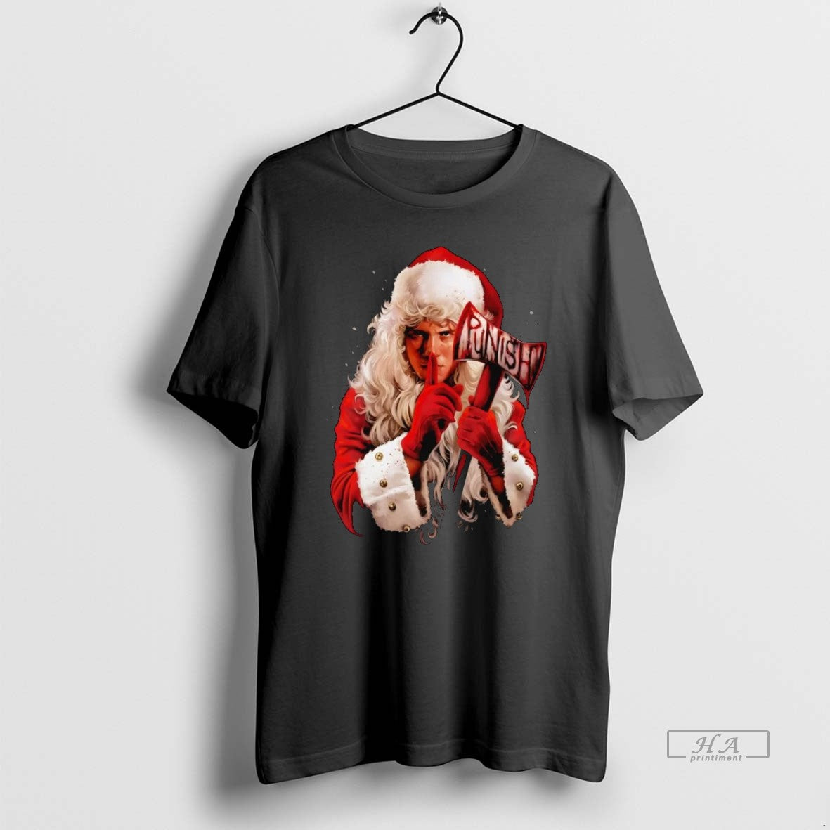 Official Silent Night Deadly Night Santas Watching Punish Axe Christmas