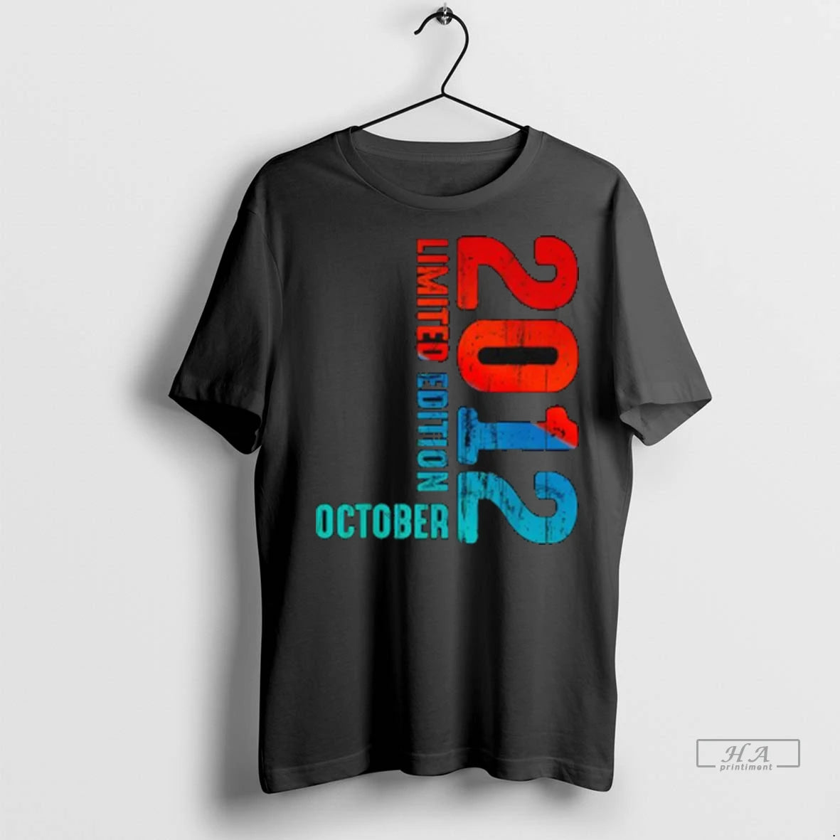 Official Since 2012 Limited Edition October 2012 Year 2012 Retro 2012 Ladies Tshirts Sweater