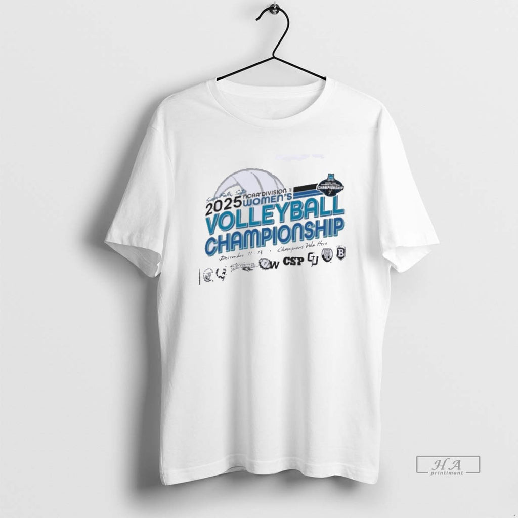 Official Sioux Falls Sd 2025 Ncaa Dii Womens Volleyball Championship