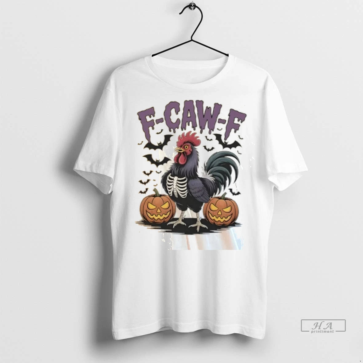 Official Skeleton Chicken F Caw F Halloween Tshirts Sweater