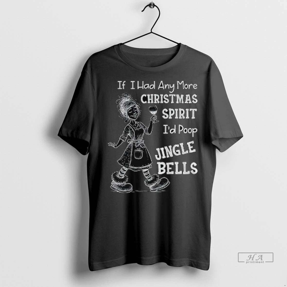 Official Skeleton If I Had Any More Christmas Spirit Id Poop Jingle Bells Tshirts Sweater