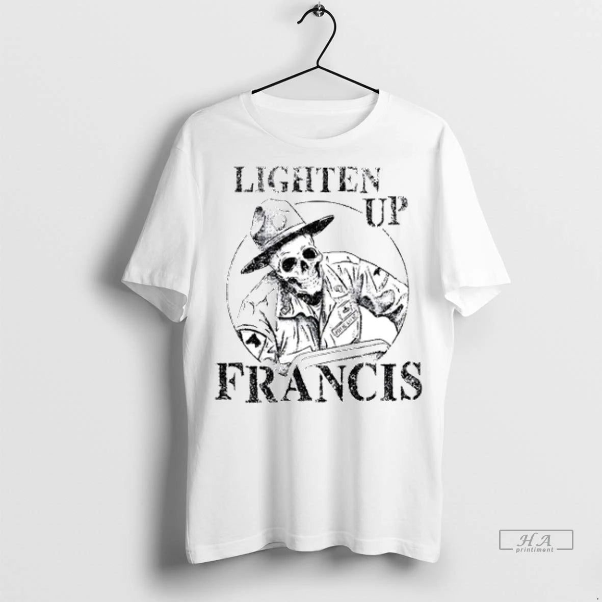 Official Skeleton Lighten Up Francis Tshirts Sweater