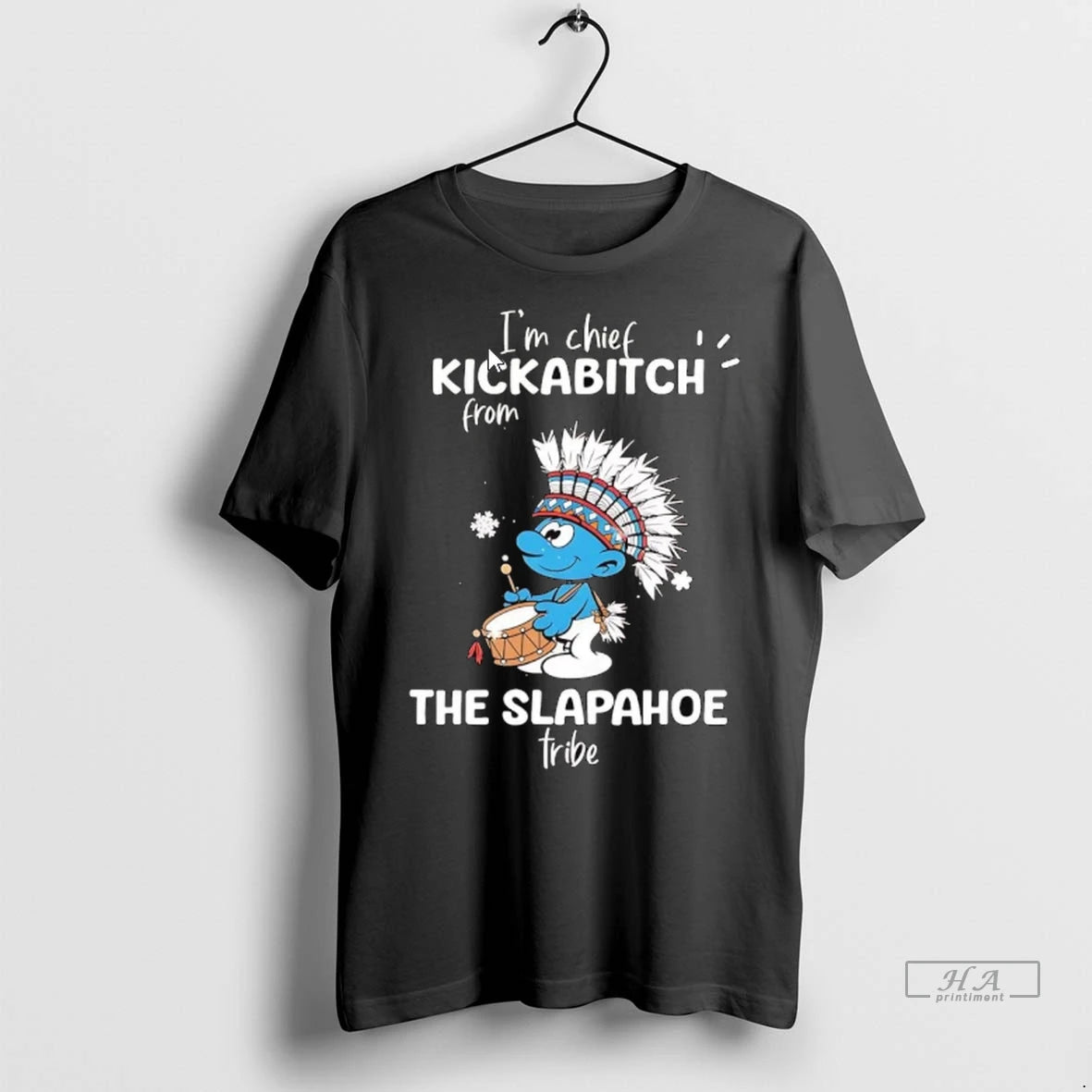 Official Smurf Im Chief Kickabitch From The Slapahoe Tribe Tshirts Sweater