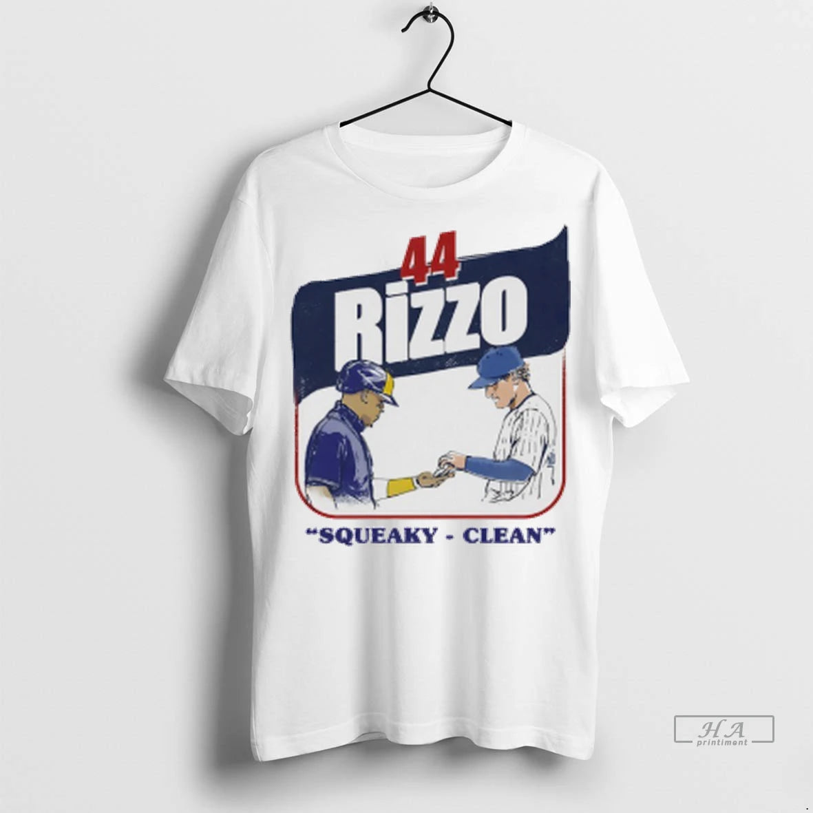 Official Squeaky Clean Anthony Rizzo 44 Chicago Cubs Baseball Tshirts Sweater