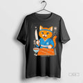 Official Sushi Cat Samurai Tee Tshirts Sweater
