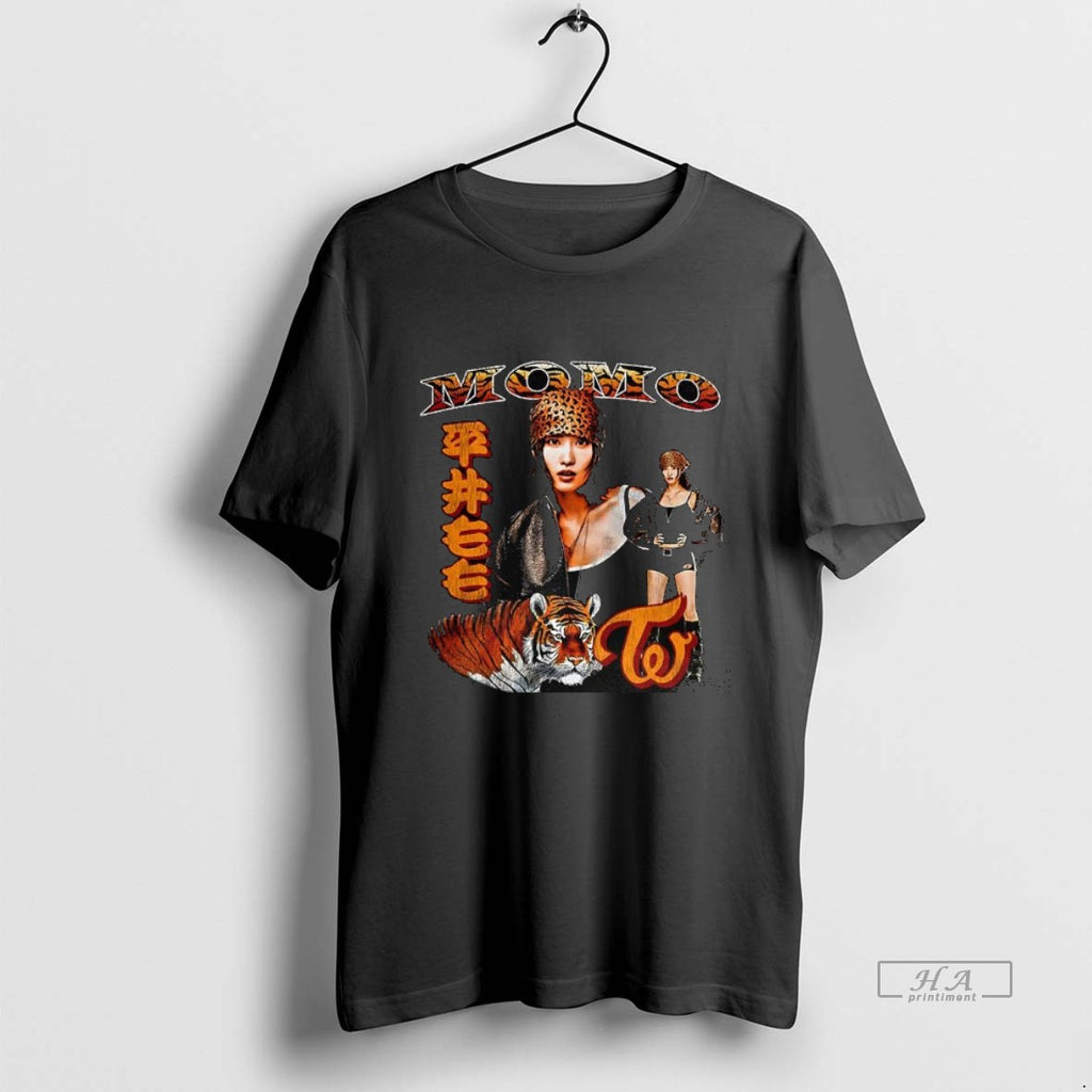 Official Twice Momo Tiger Move Like That Graphic Vintage