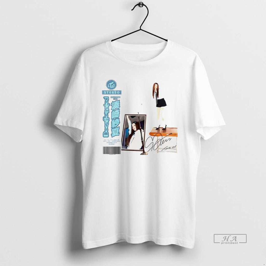 Official Twice Sana Decaffeinated Signature Graphic Vintage Music Lover