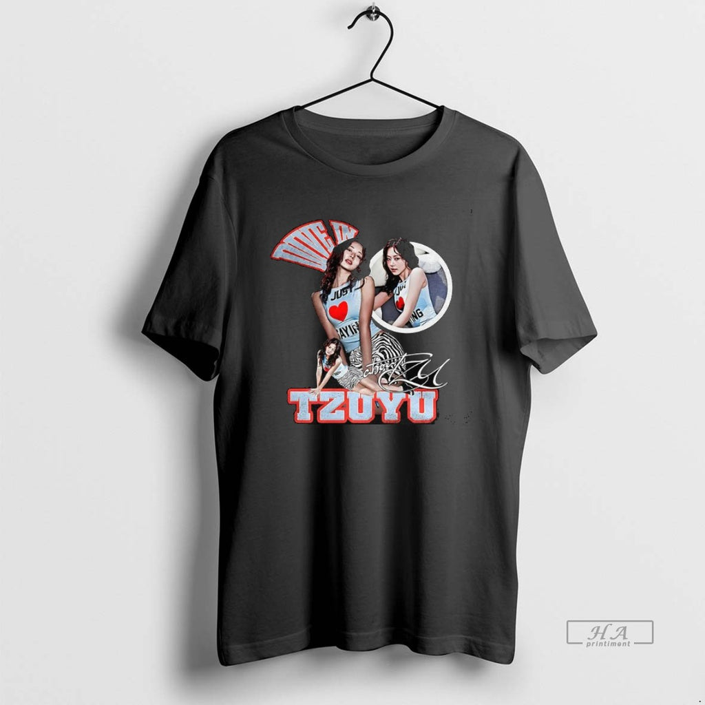 Official Twice Tzuyu Devi In Signature Graphic Vintage Music Lover