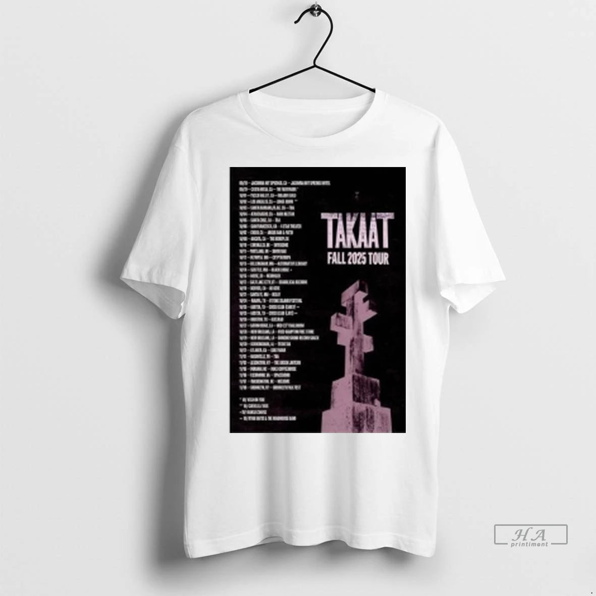 Official Takaat 2025 Fall Tour Tshirts Sweater