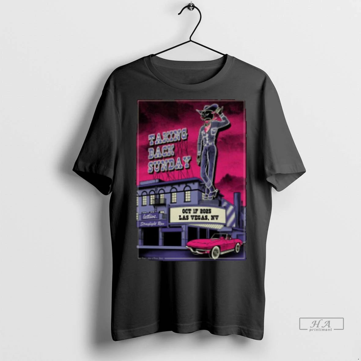 Official Taking Back Sunday Fontainebleau Las Vegas Nv Oct 17 2025 Long Sleve Tshirts Sweater