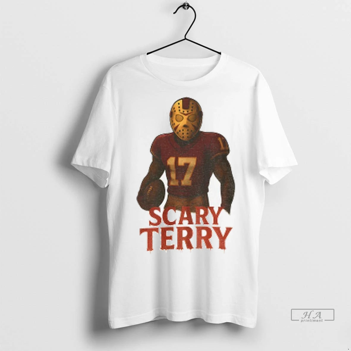 Official Terry Mclaurin Jason Voorhees Washington Commanders Scary Terry Football Fan Gift Tshirts Sweater