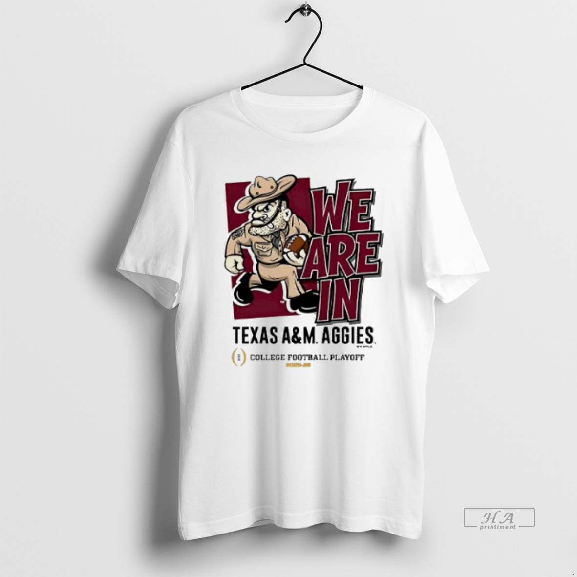 Official Texas Am Aggies 2025 Cfp Bound We Are In Mascot