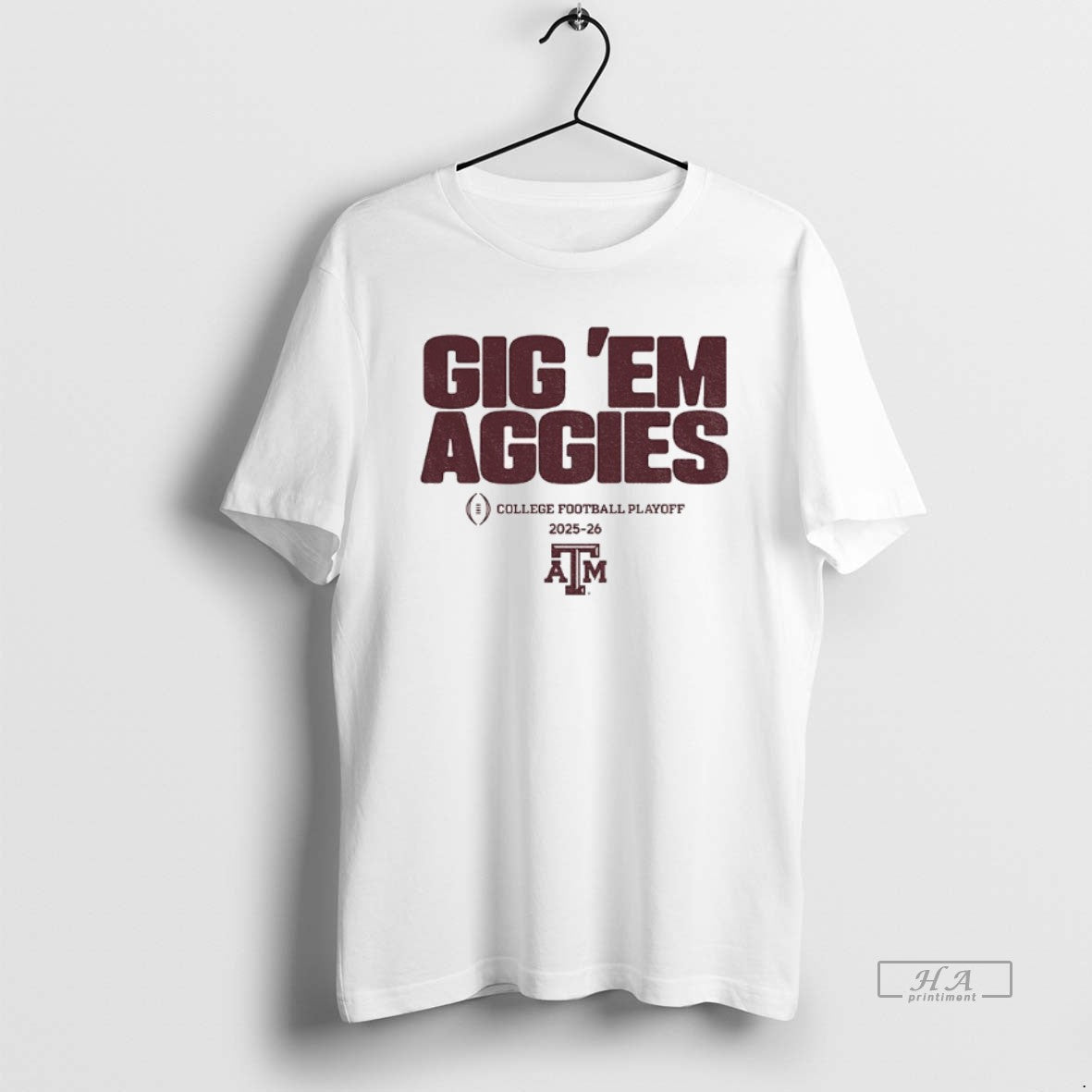 Official Texas Am Aggies Football 2025 Cfp Team Slogan College Football Playoff 2025 2026