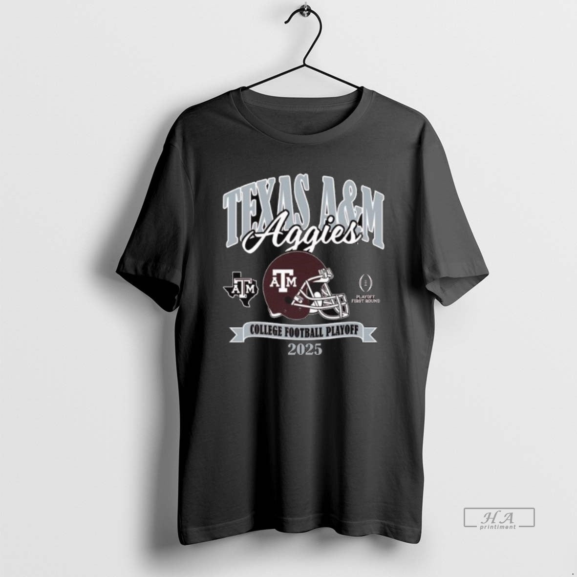 Official Texas Am Aggies 2025 College Football Playoff Long Sleve