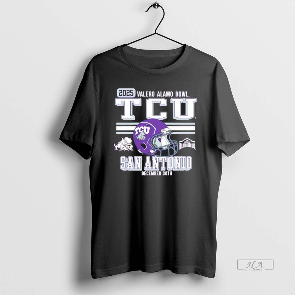 Official Texas Christian Horned Frogs Football 2025 Alamo Bowl Bound
