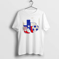 Official Texas Map Soccer Graphic
