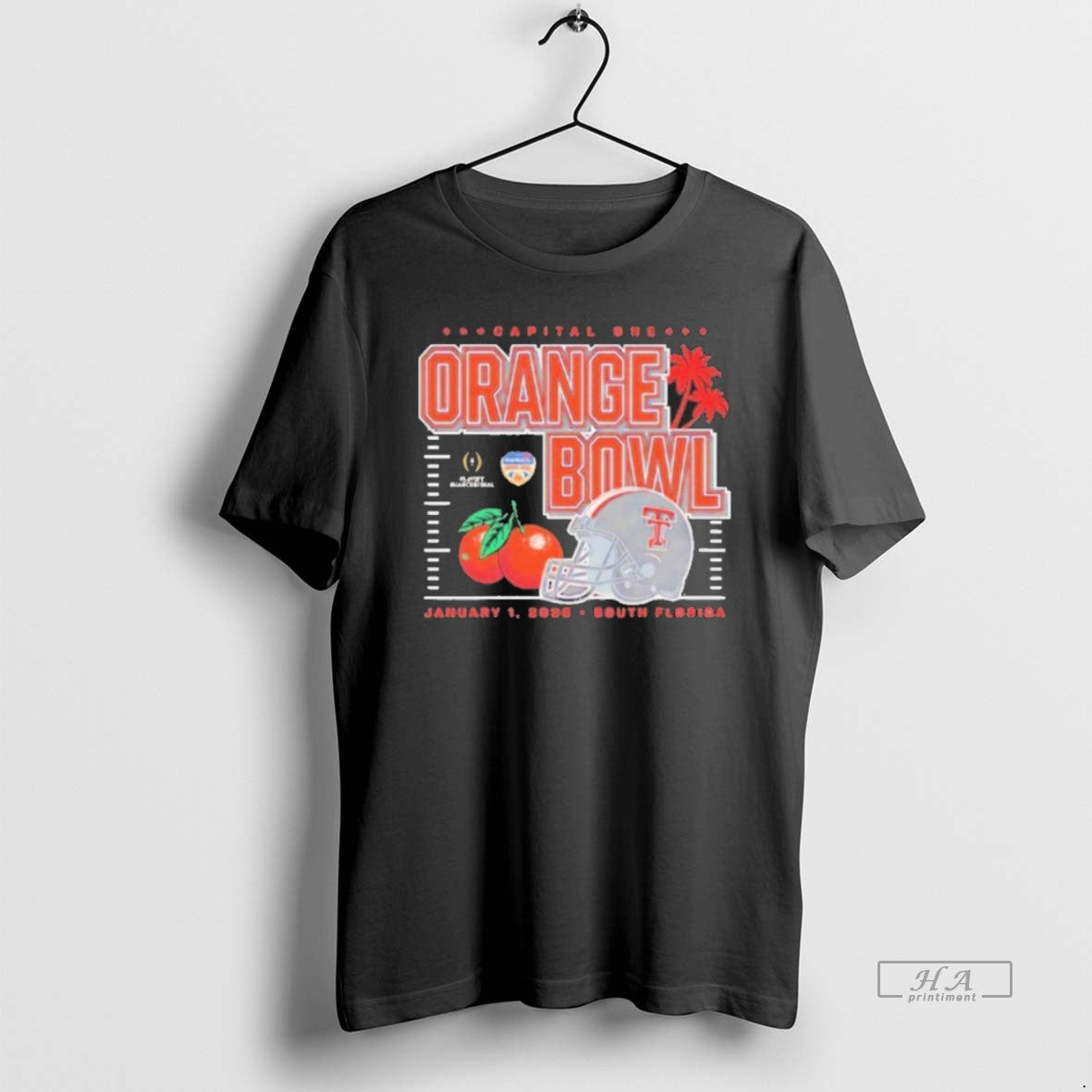 Official Texas Tech Red Raiders Capitail One Orange Bowl 2026