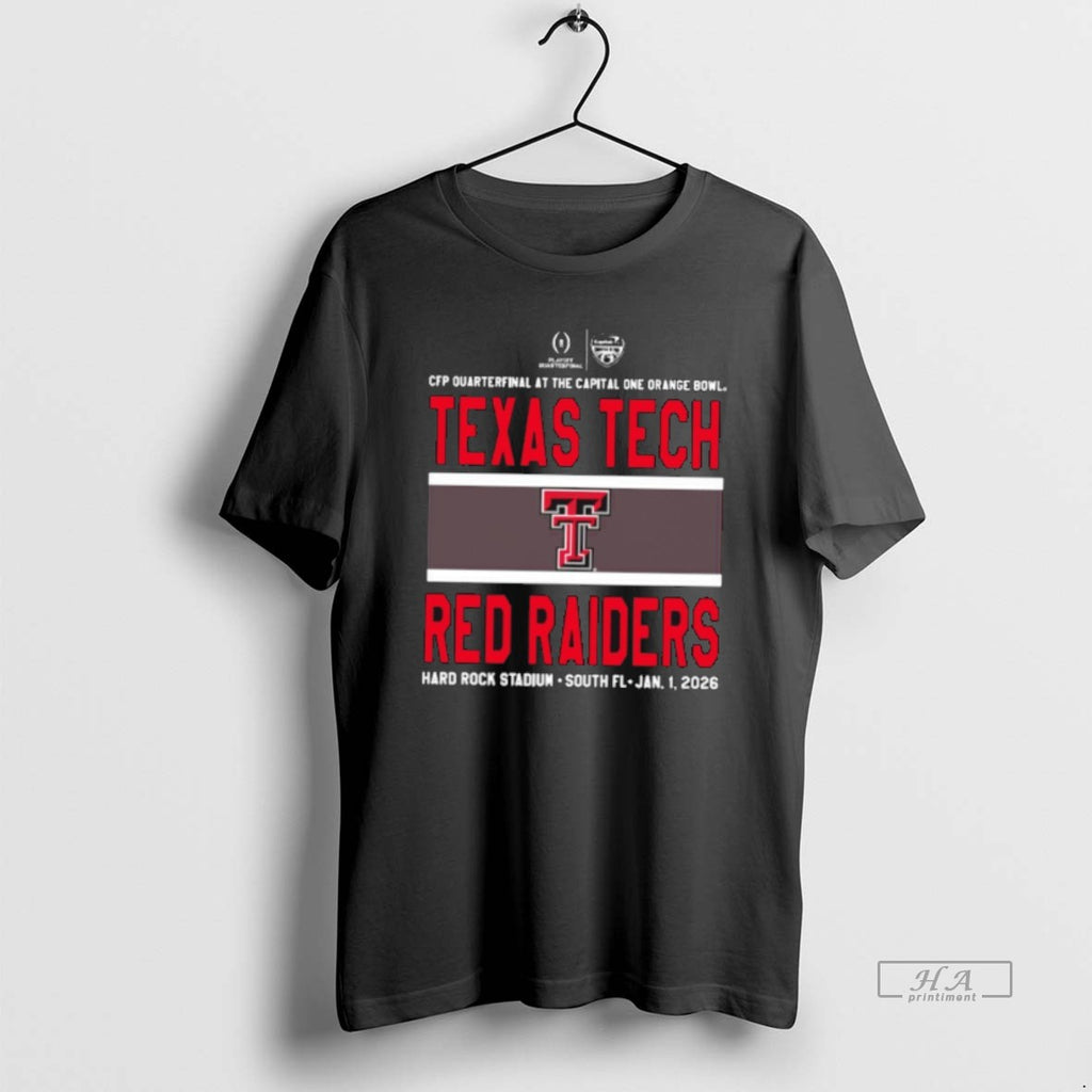 Official Texas Tech Football 2026 Cfp Quarterfinal Capital One Orange Bowl